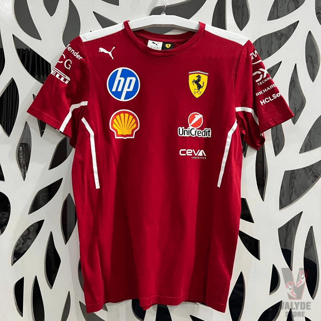 [Second/Size S] Baju Kaos Scuderia Ferrari HP Formula One Team 2025