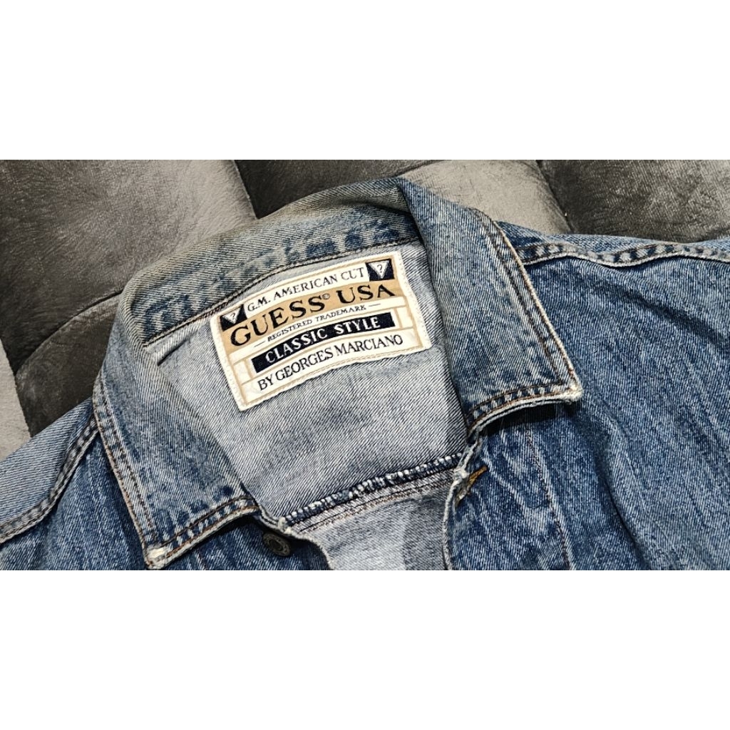 Denim Jacket GUESS USA by Georges Marciano - G.M. American Cut - Classic Style
