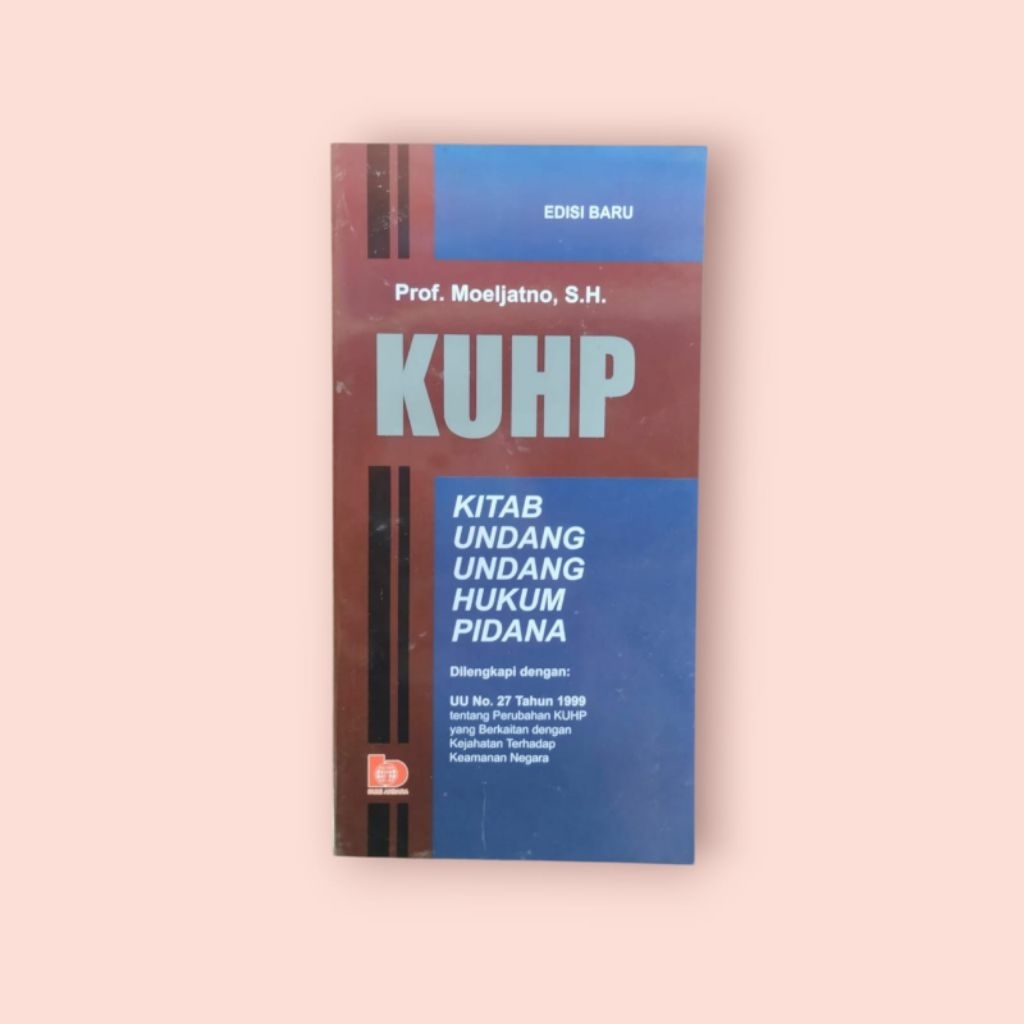buku kuhp edisi baru