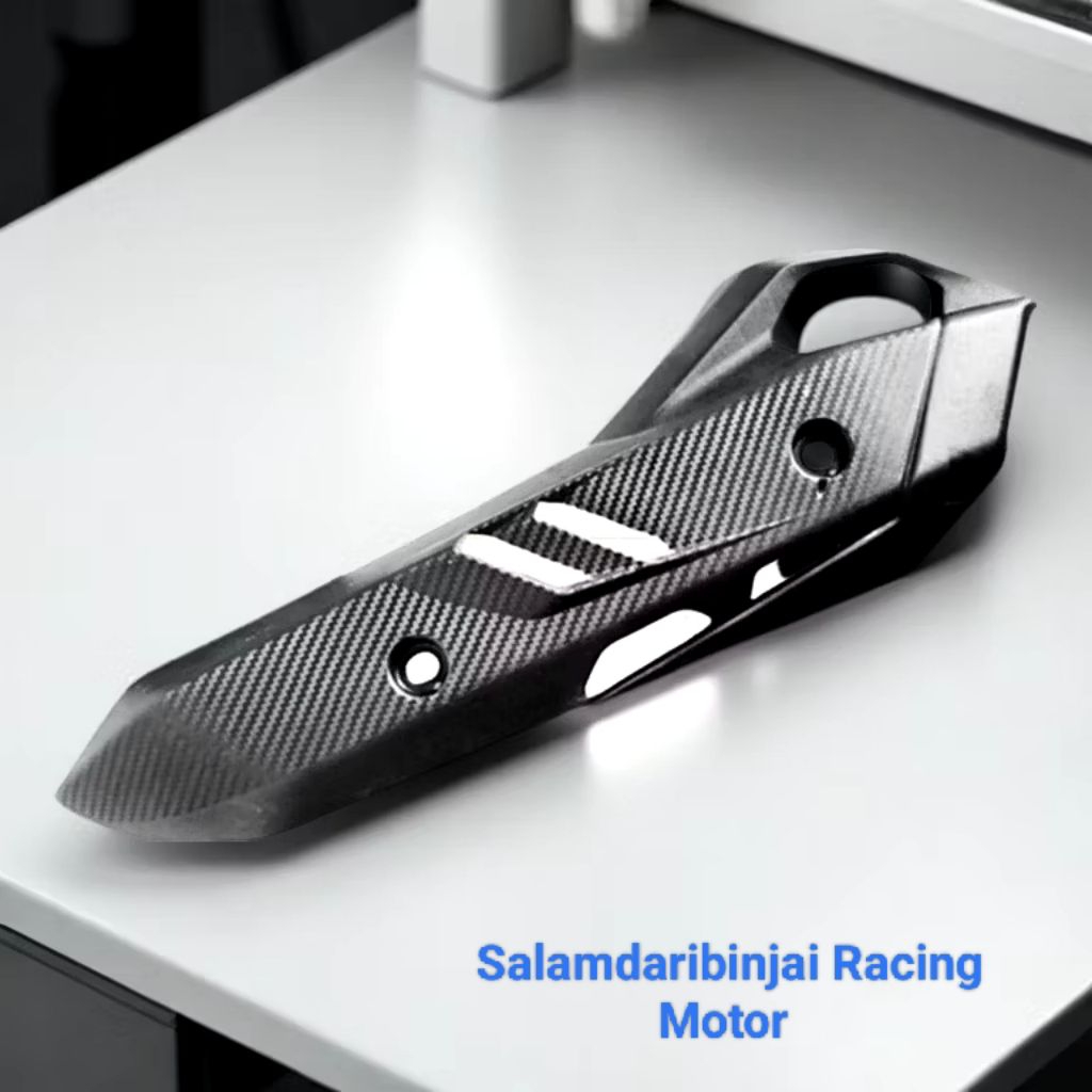 TAMENG TUTUP KNALPOT AIR BLADE NEW RACING VARIO 150 /125 , COVER PELINDUNG KNALPOT VARIO 125 , VARIO