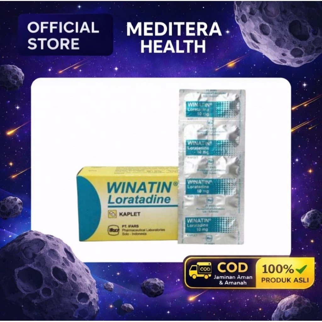WINATIN GATAL BIDURAN ALERGI @ 1 STRIP