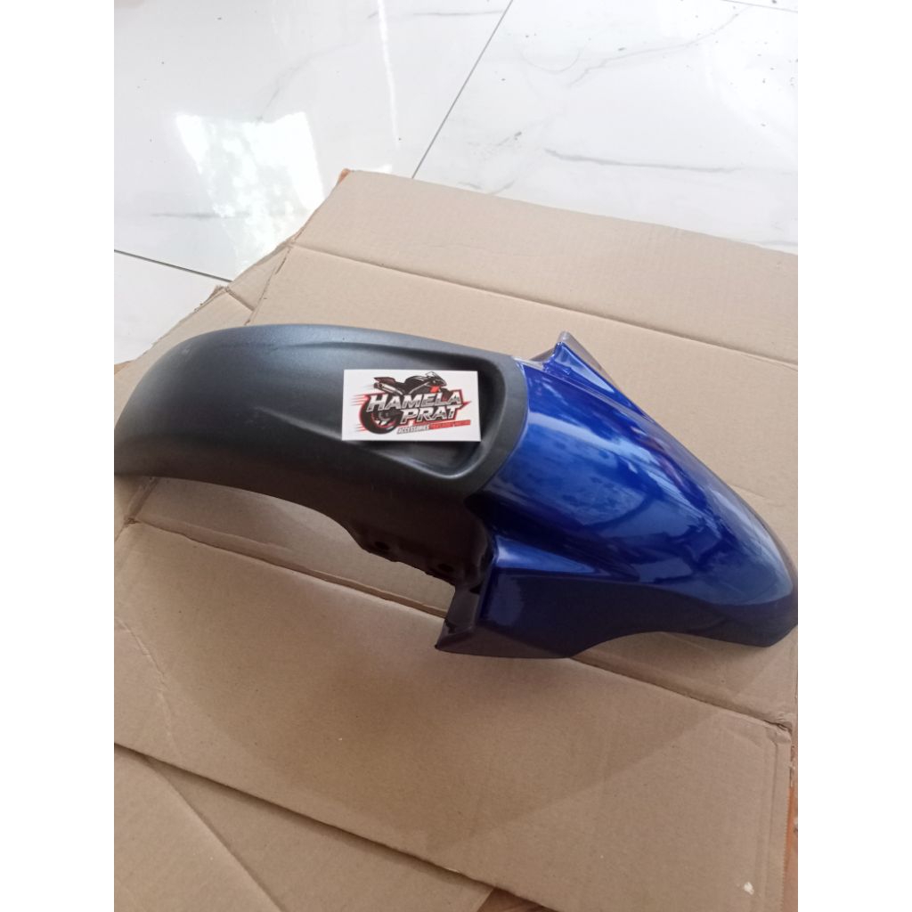 Cover depan SPAKBOR DEPAN HONDA CS1 warna biru