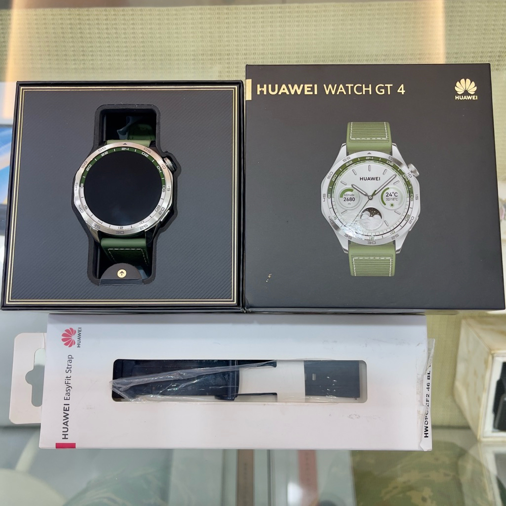 smart watch huawei gt 4 resmi 46 mm fullset original