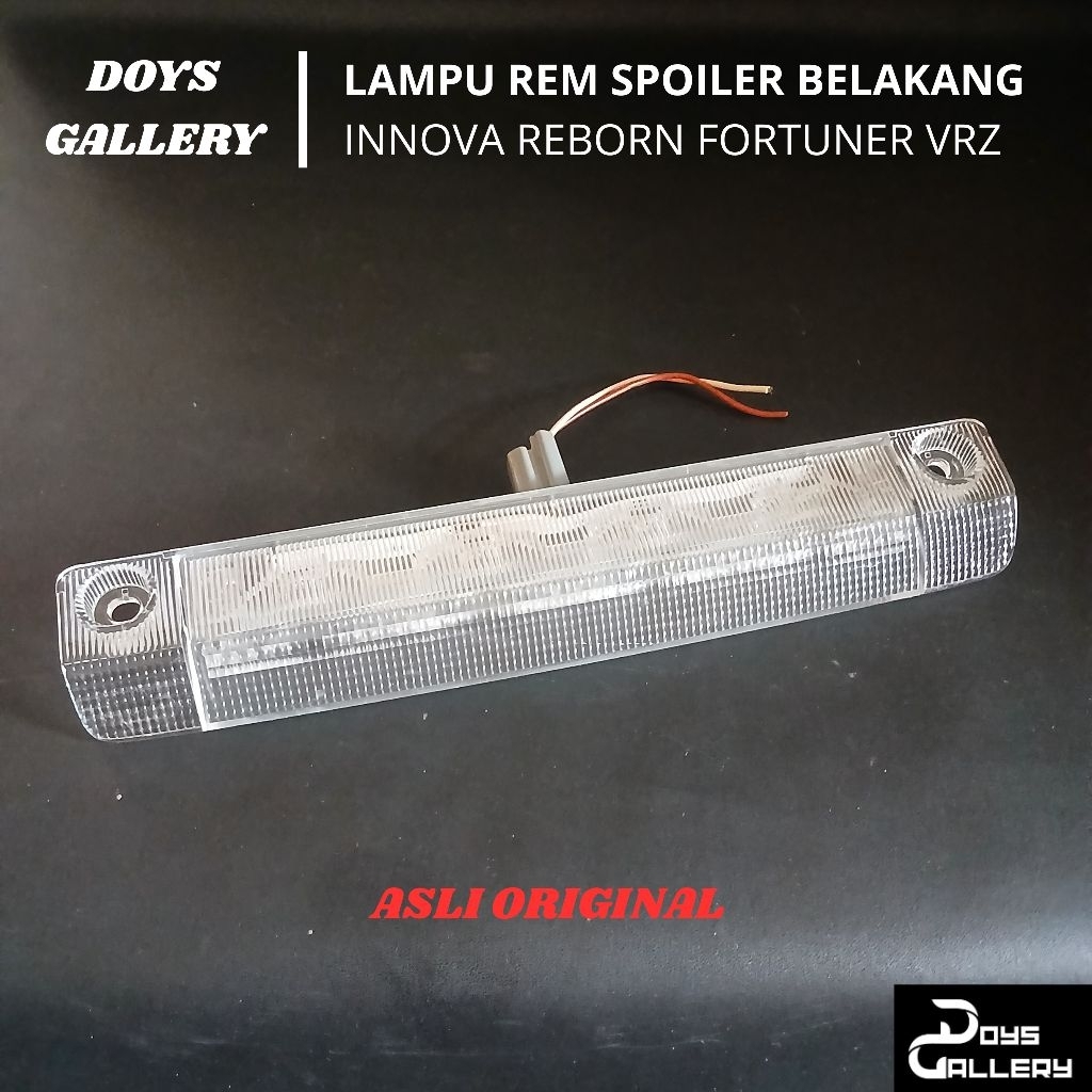 Lampu rem LED spoiler belakang mobil toyota kijang innova reborn fortuner VRZ warna lampu merah harg