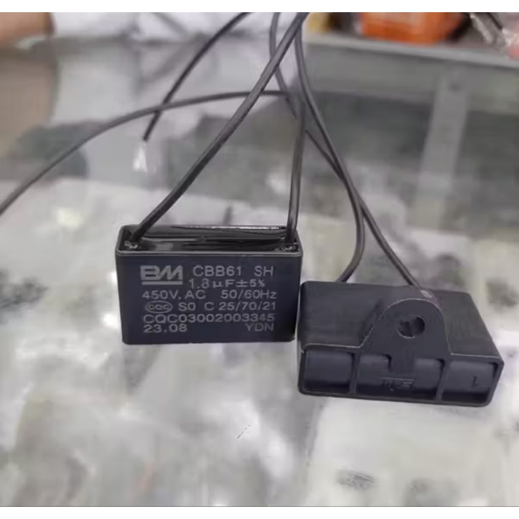 KAPASITOR KIPAS ANGIN 1,8 UF 16 INCH