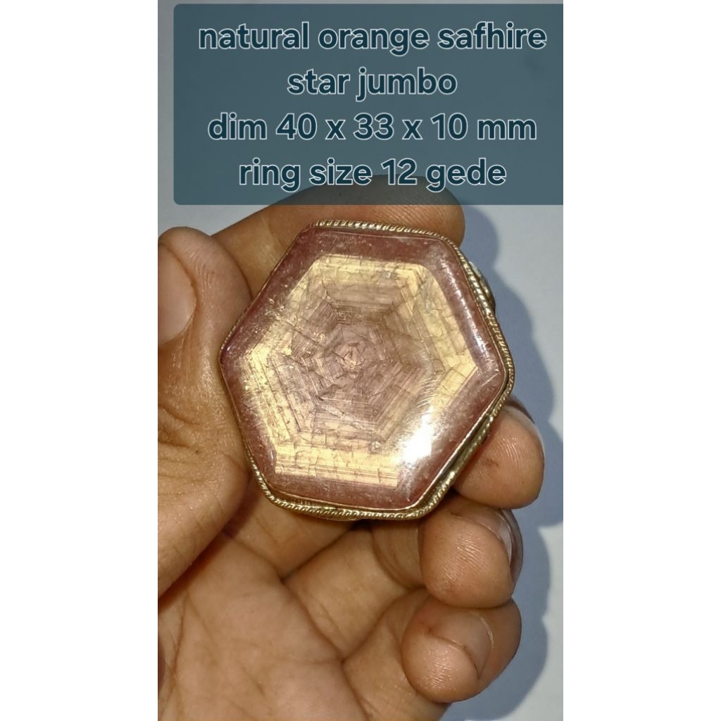 cincin yellow safir jumbo