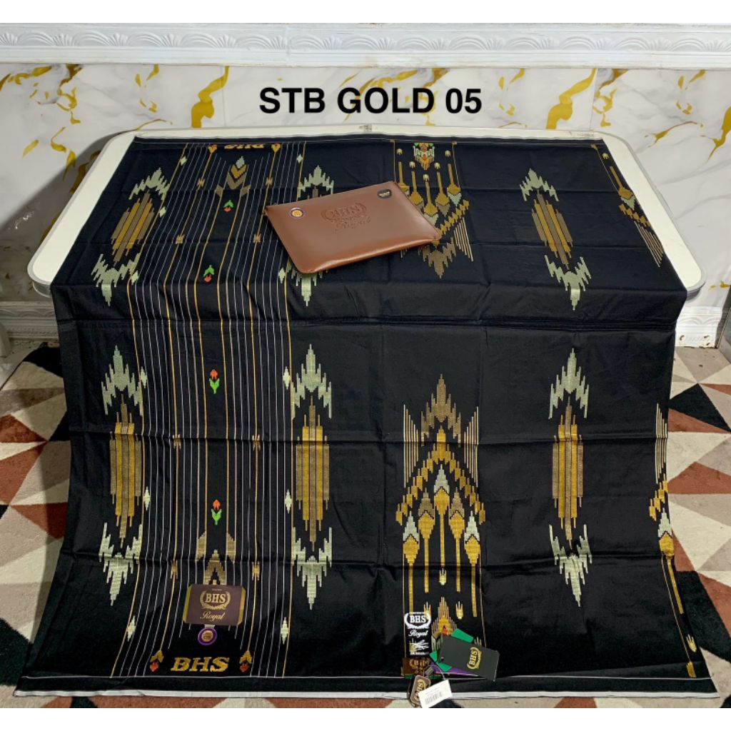 SARUNG BHS ROYAL STB GRADE GOLD ORIGINAL 100%
