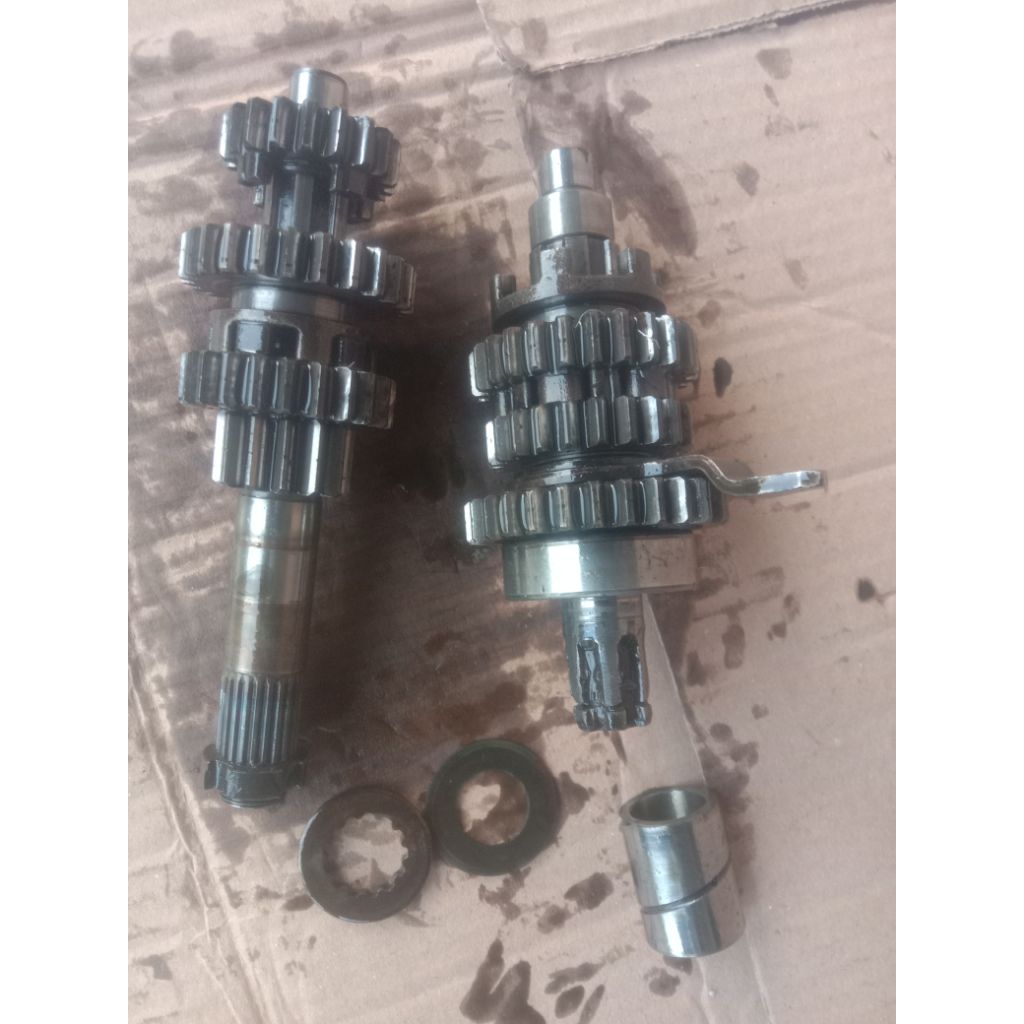 Gigi rasio Gigi Susun Mesin Komplit Honda Karisma PNP Supra 125 Karbu Barang ASLI Original Copotan M