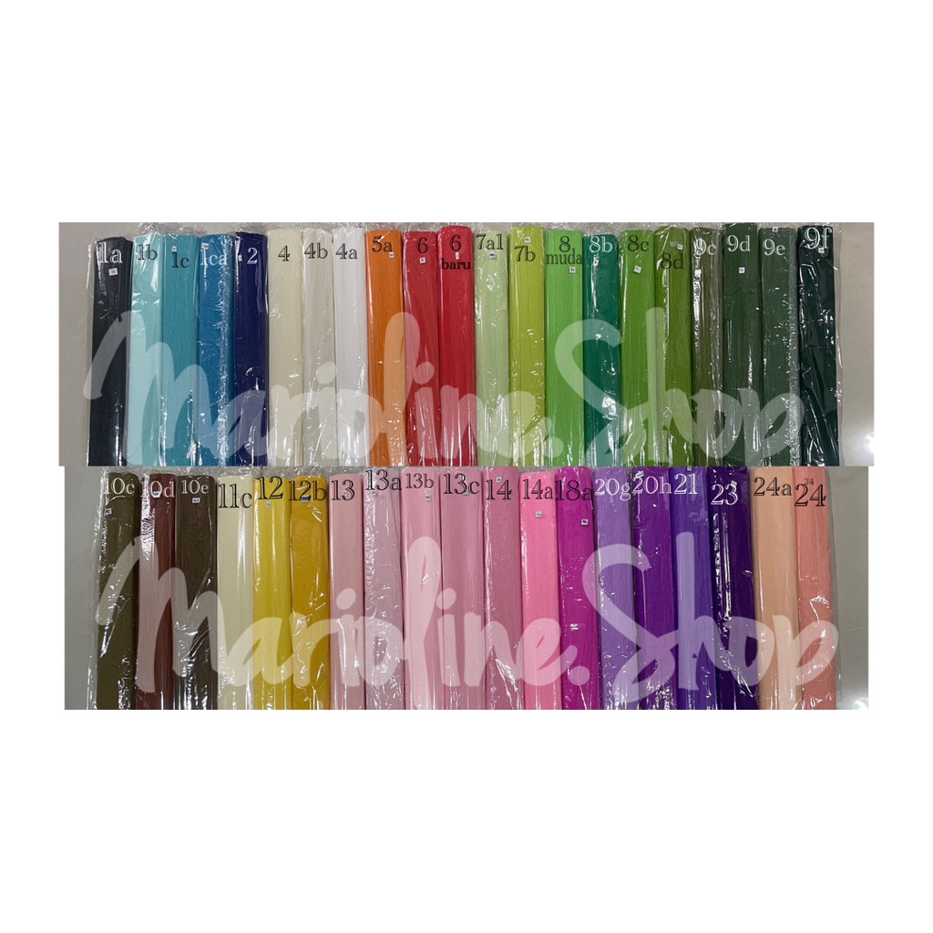 Kertas Krep Impor Krep Tebal Murah Crepe Paper Roll Kertas Bunga Murah Kertas Krep Tebal Kertas Ital