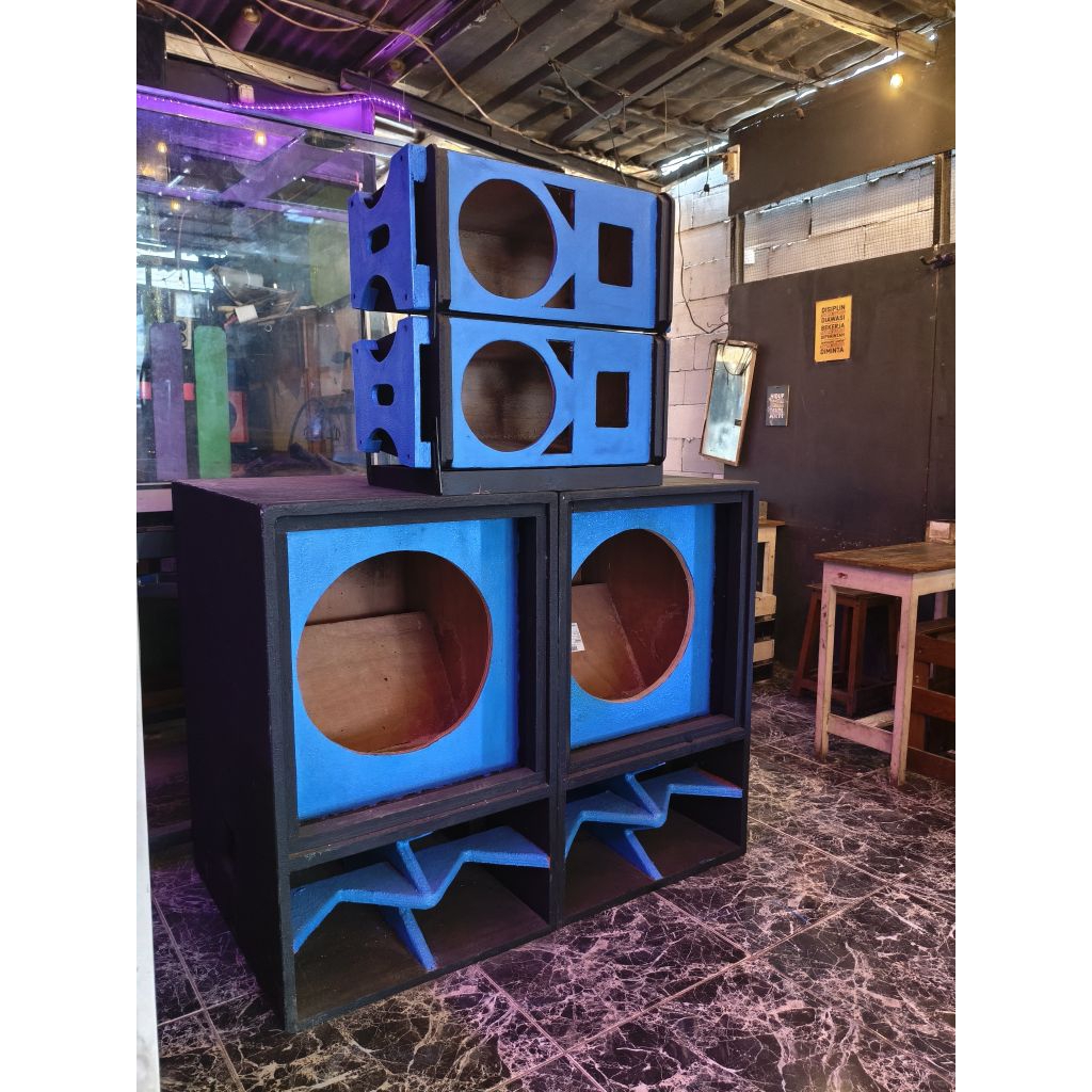 box speaker 15 inc set 8 x 2 arai