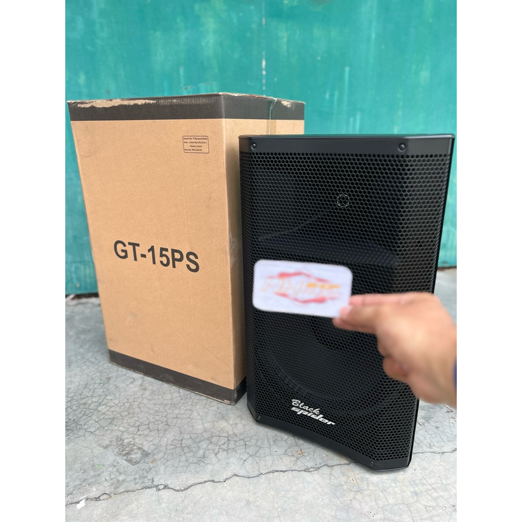 Speaker Pasif Black Spider GT-15PS GT15PS GT15 PS GT 15PS 15 inchi Pasif 15 inchi Original 500 Watt 