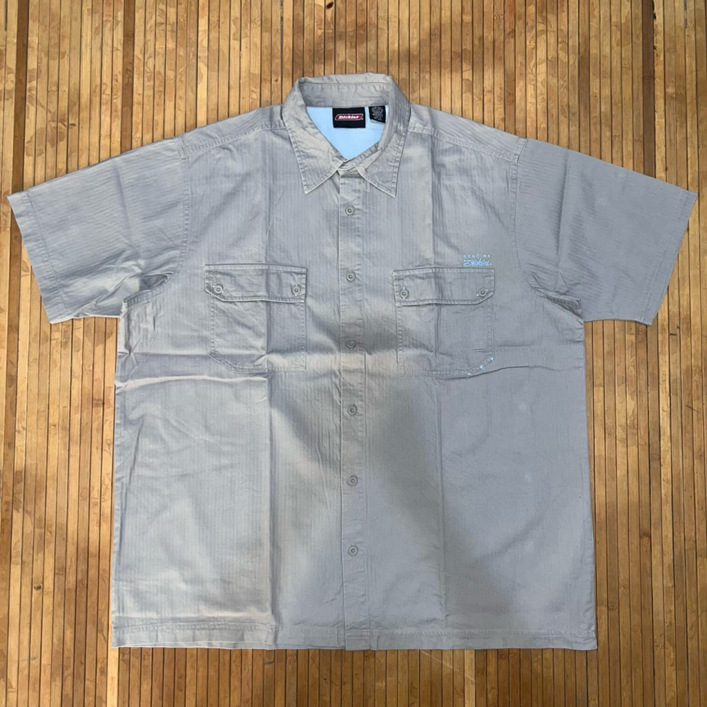 DICKIES 874 WORK WEAR DOUBLE POCKET SHORT SLEEVE SHIRT fatigue carpenter pants