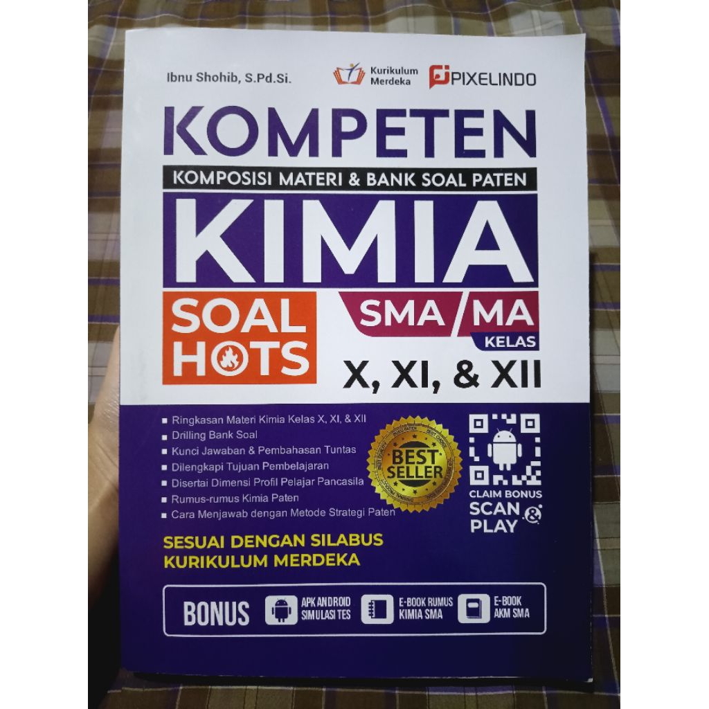 Preloved Buku Kompeten Kimia SMA