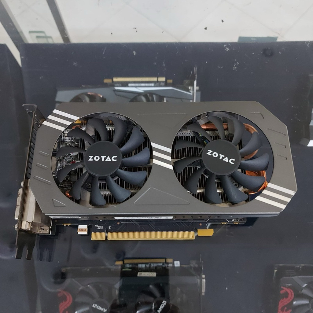 GTX 970 4GB Zotac Normal Mulus Performa diatas 1050Ti