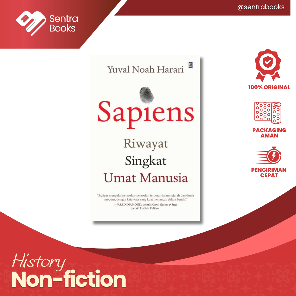 Buku Sapiens - Yuval Noah Harari
