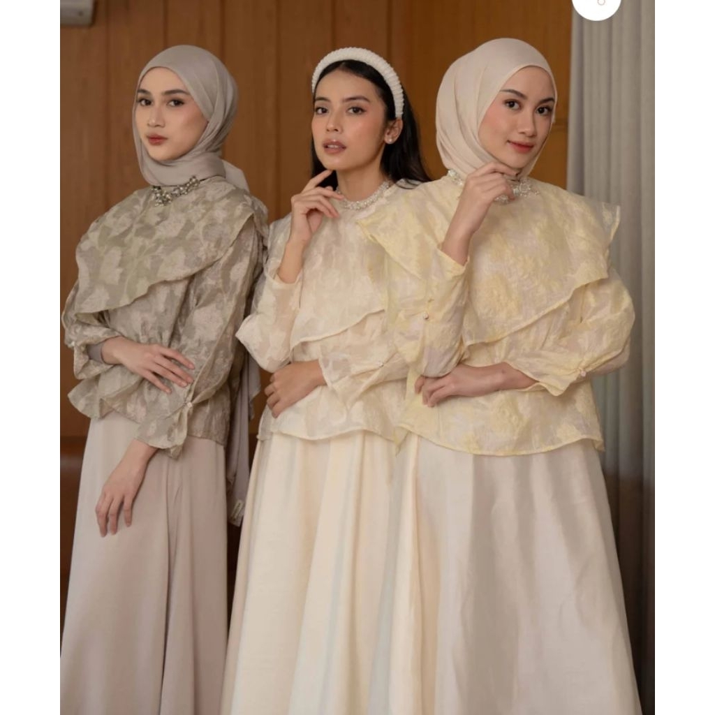 Coralia Blouse Mayoutfit (Atasan Saja) | Raya Collection Mayoutfit | Baju Lebaran | Baju Lebaran Mur