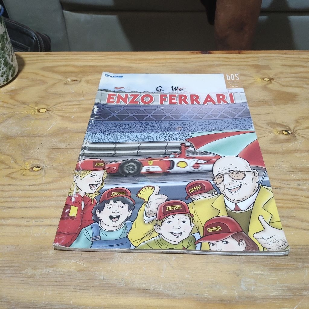 Komik Biografi Orang Sukses Enzo Ferrari