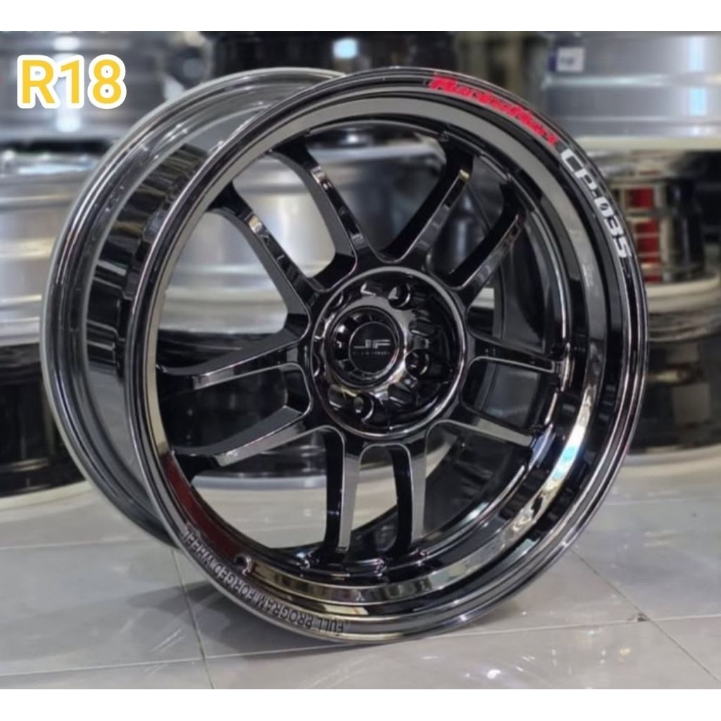 Velg CP035 R18 Black Chrome 5x114