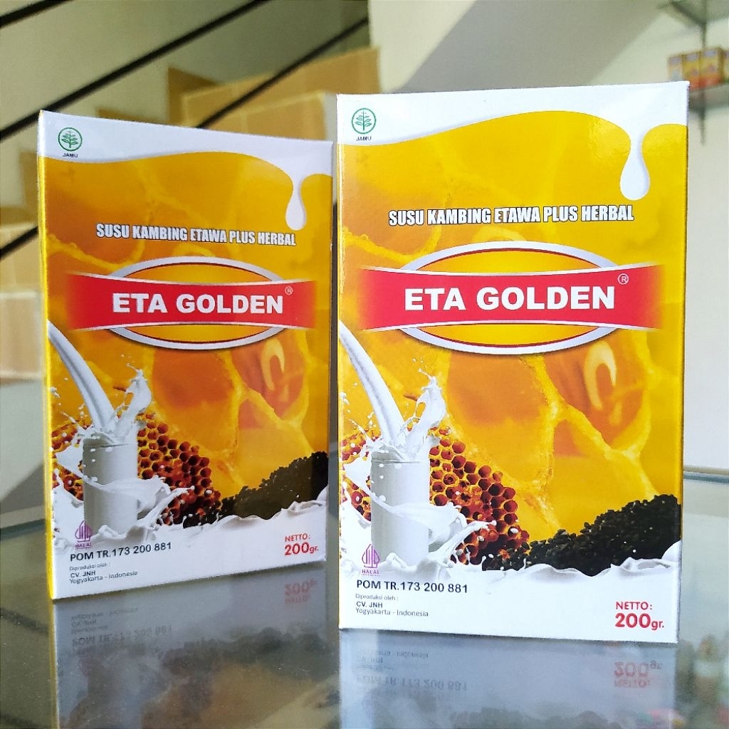 Eta Golden Susu kambing Etawa bubuk plus Herbal