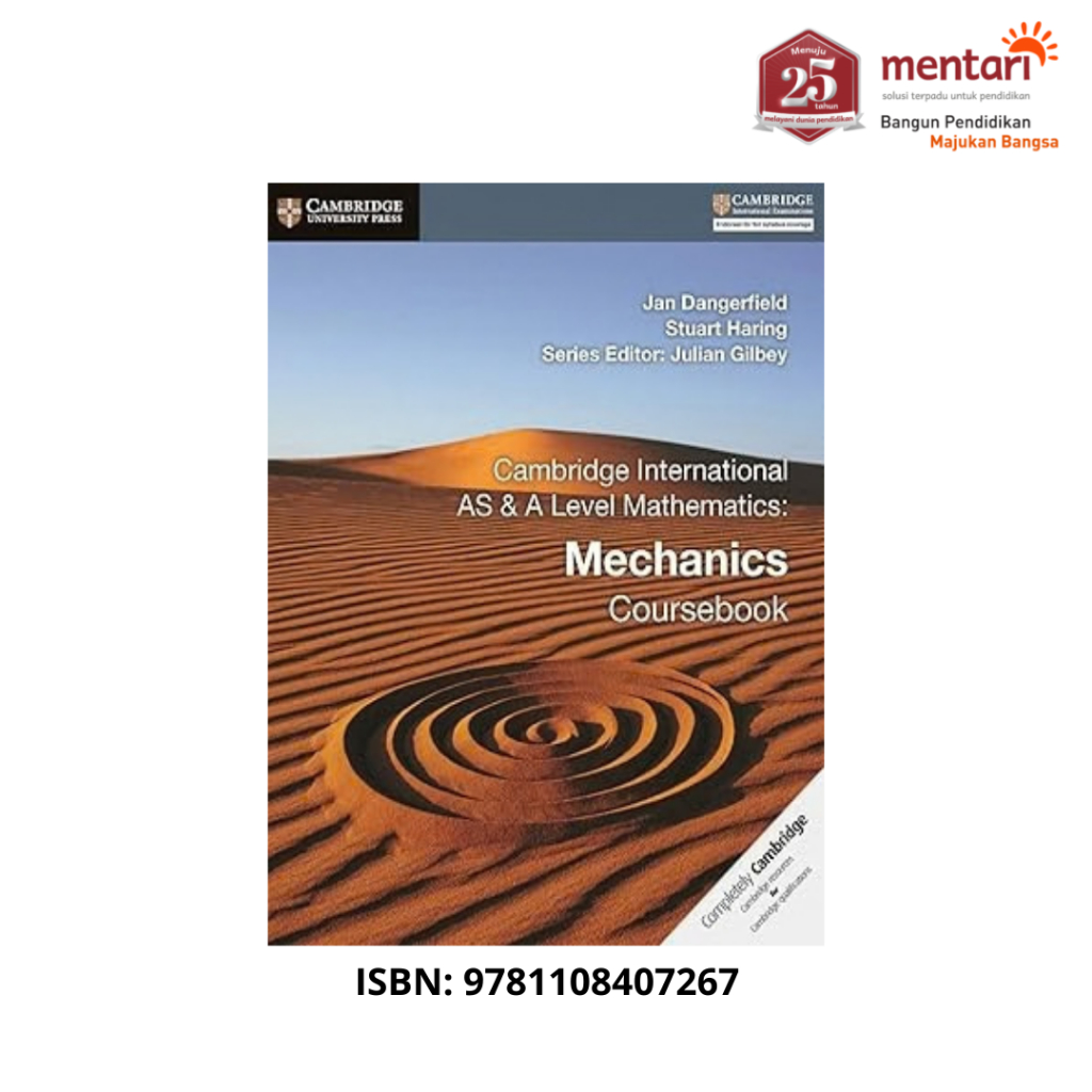 Mentari Bookstore | Cambridge International AS & A Level Mathematics Mechanics Coursebook Cambridge 