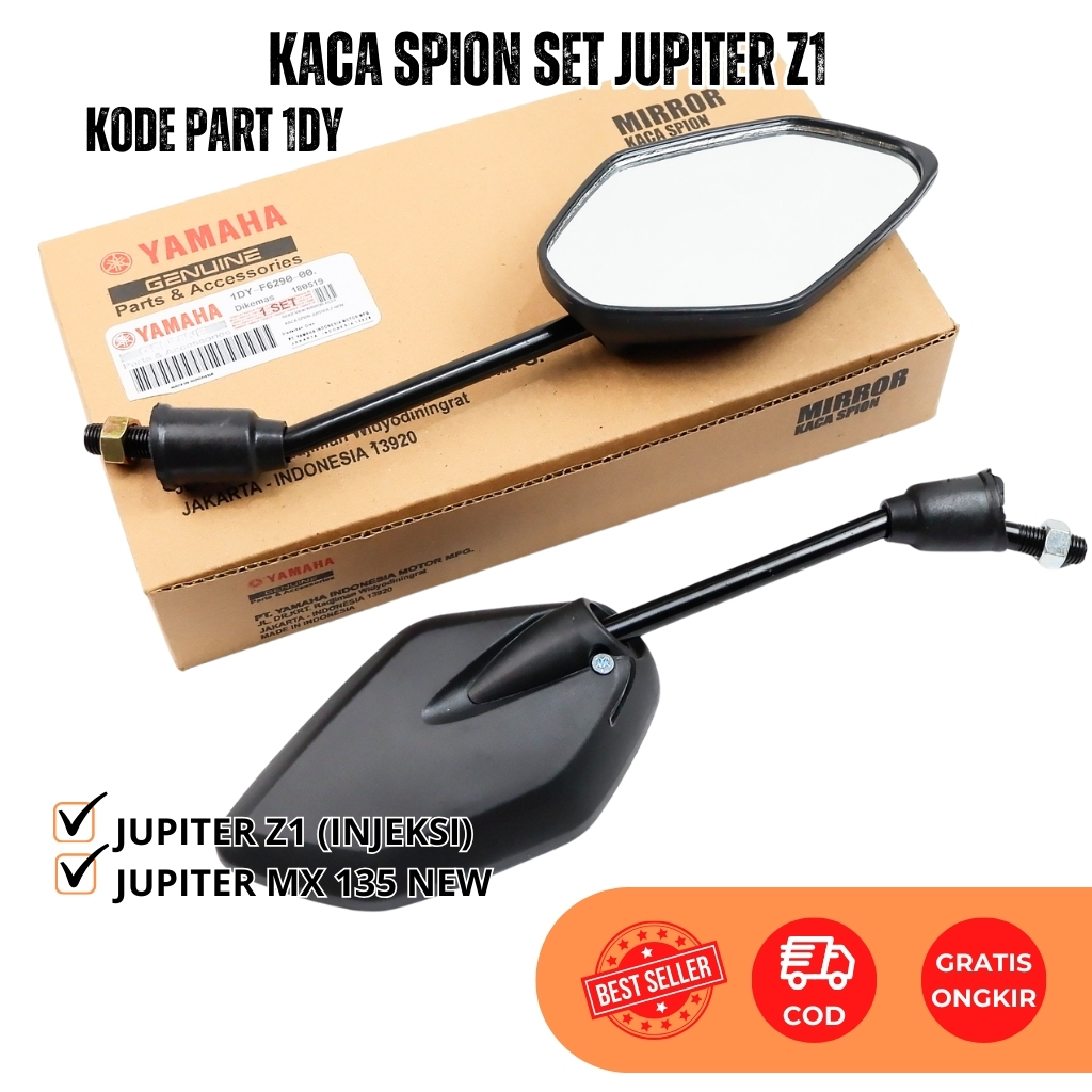 Kaca Spion Jupiter Z Robot Jupiter MX Jupiter Z1 Spion Yamaha Set Kanan Kiri 1DY Original