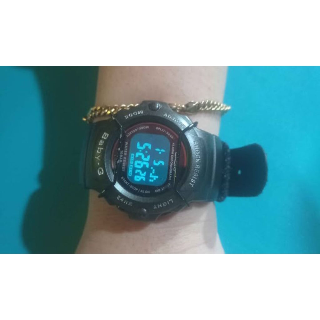 jam Baby g original Japan second mulus