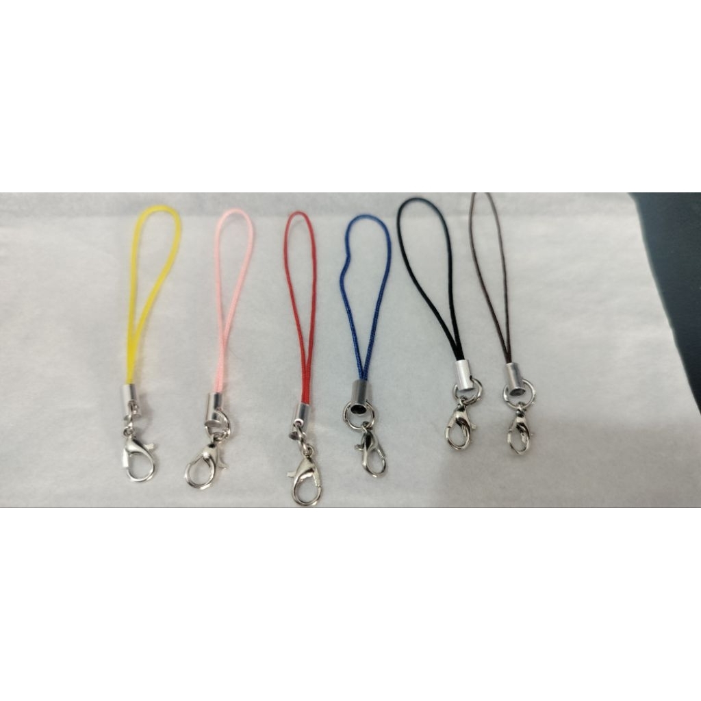 Tali gantungan HP + Kait Kokot Udang Ring Tebal/ Tali HP/ Tali strap HP, 1 Pcs