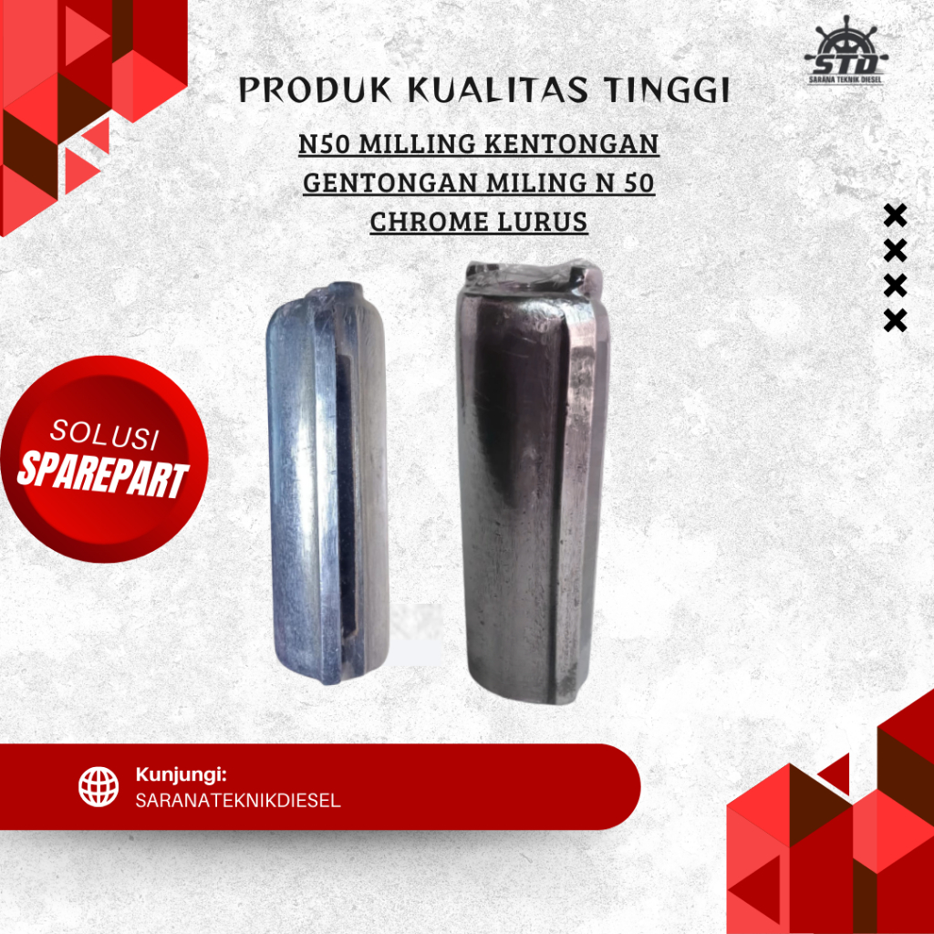 N50 MILLING KENTONGAN / GENTONGAN MILING N 50 LURUS / PISAU POLES PADI N50