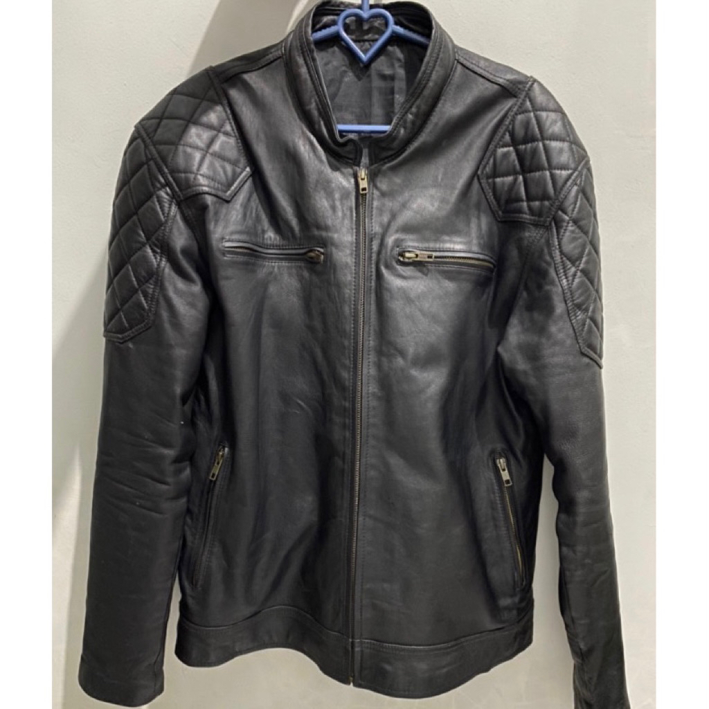 Jaket Kulit Domba Asli Second Bekas Preloved