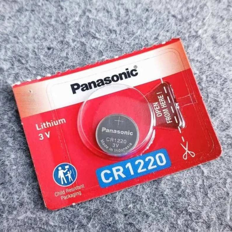 Panasonic CR1220 Baterai compatibel for baterai jam tangan baterai remot