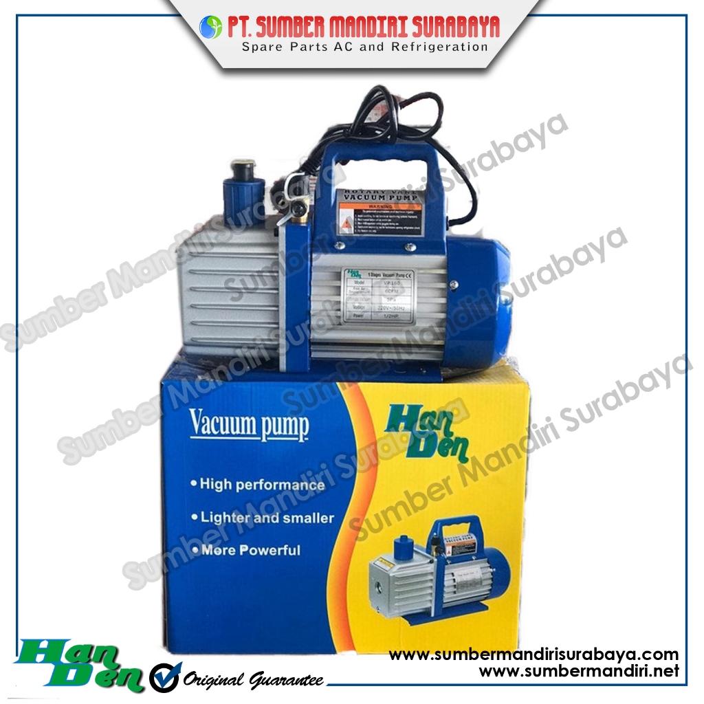 VACUUM PUMP HANDEN VP 160 - 1/2 PK