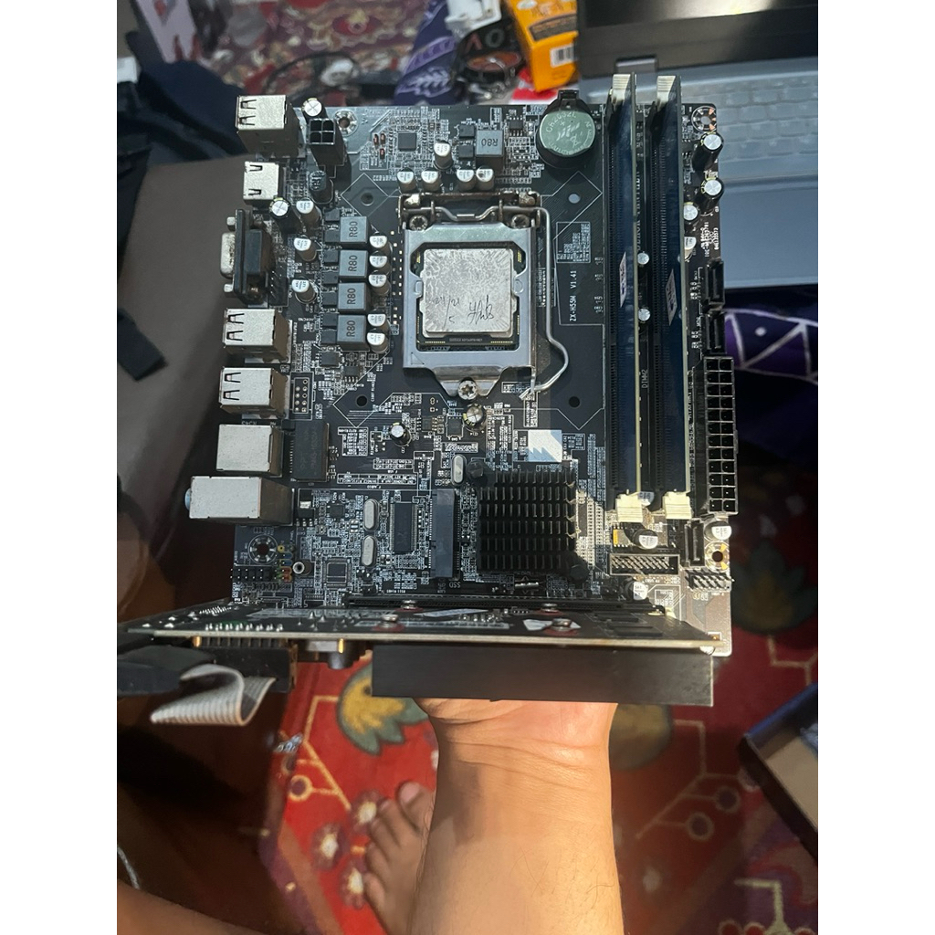 Paket processor i7 860, mobo h55, ram ddr3, vga gt 710