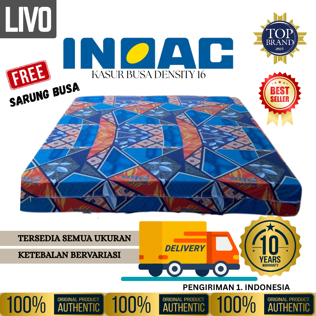 INOAC.KASUR BUSA / KASUR TIDUR / SPON TIDUR INOAC GARANSI RESMI