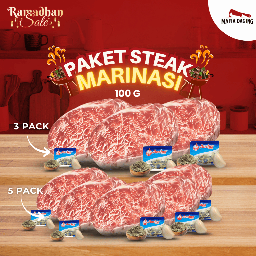 [Mafia Daging] Paket Majesteak 100g