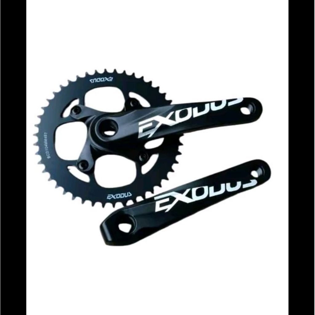 Crank BMX Exodus 46T Arm 170 BCD 104 Crankset BMX