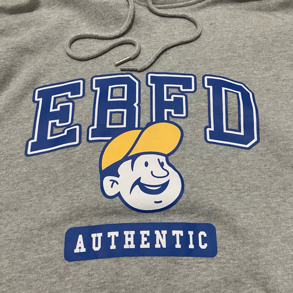 (USED) Ebbets Field Pullover Hoodie Misty Grey