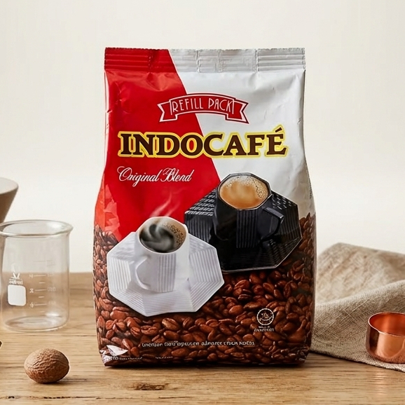 Indocafe Original Blend Refill Pack 180gr / Kopi Indocafe Original Blend Refill