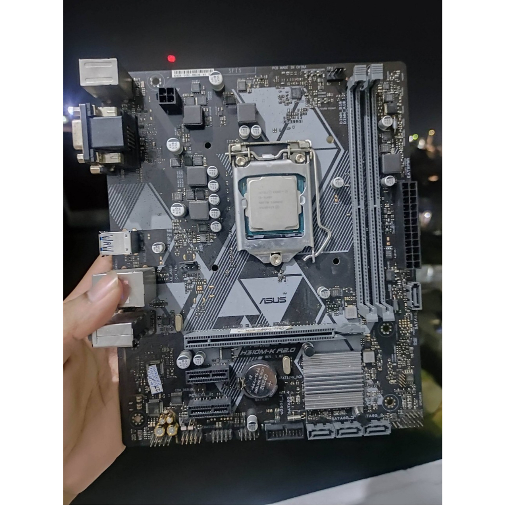 Paket i3 9100F Motherboard Asus H310 Bukan i5 i7