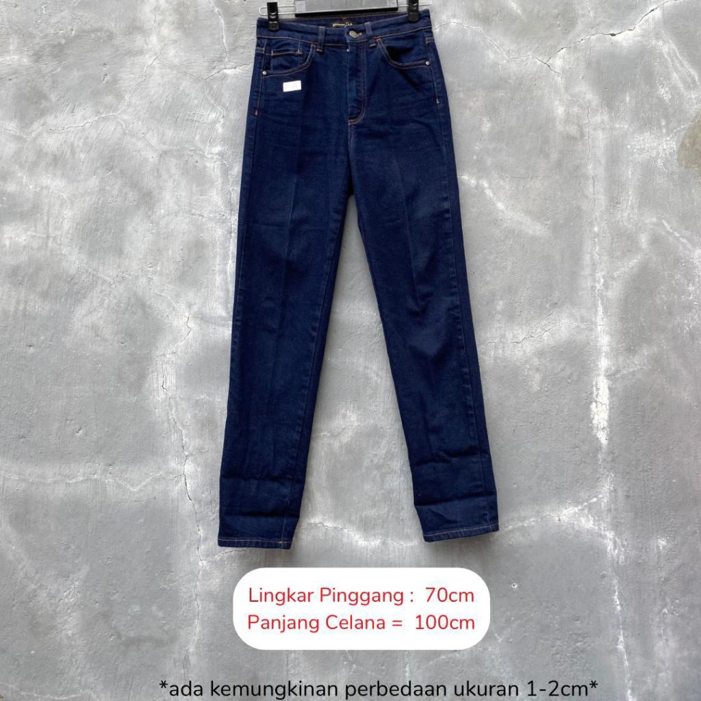 [ORI 100%] Massimo Dutti Blue Jeans Preloved B33