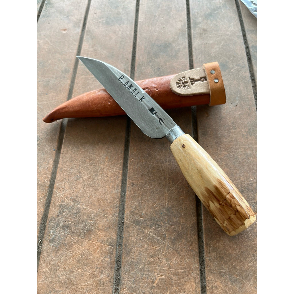 pisau dapur sarung kulit 18 cm