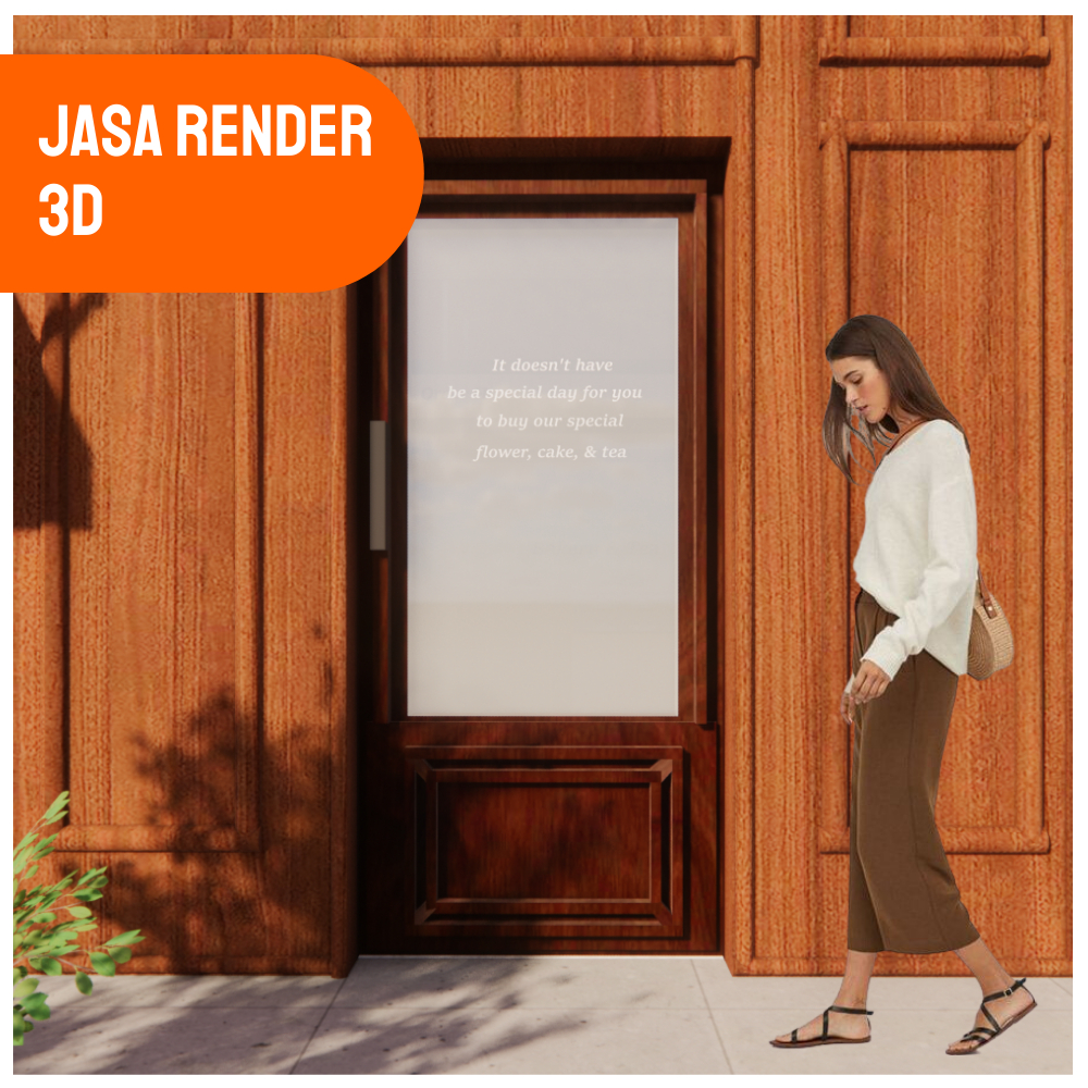 Jasa Render 3D Desain Eksterior Interior