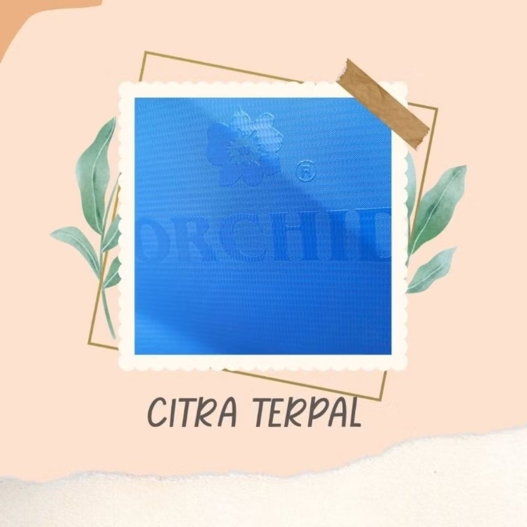 Kolam Terpal Kotak Ukuran 6x4x1 Terpalnya saja merek ORCHID