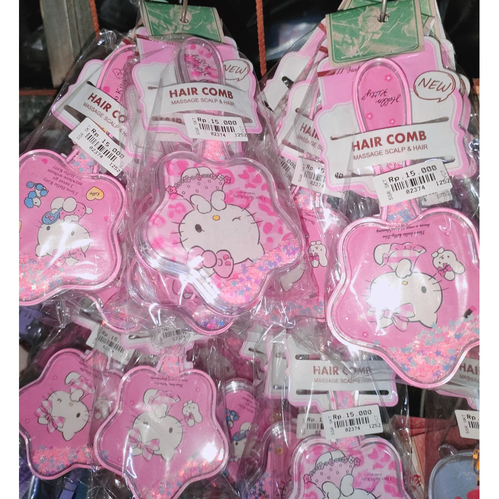 Sisir Karakter Hello Kitty Premium