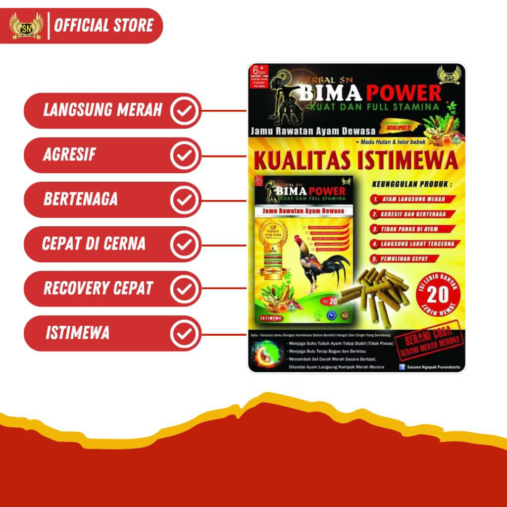 Bima Power Jamu Ayam Ecer