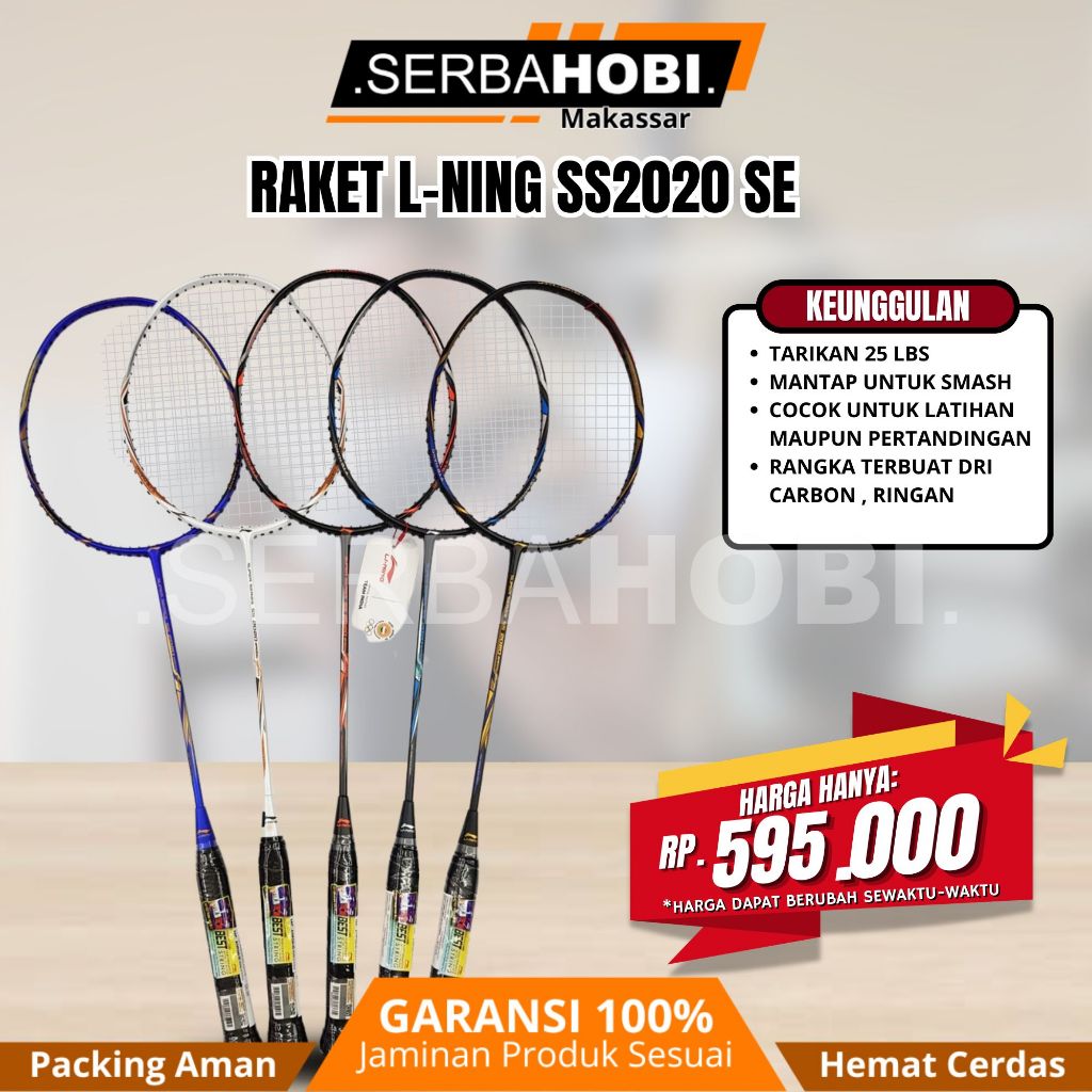 Raket badminton Li - ning SS2020 SE ORIGINAL / Raket Badminton
