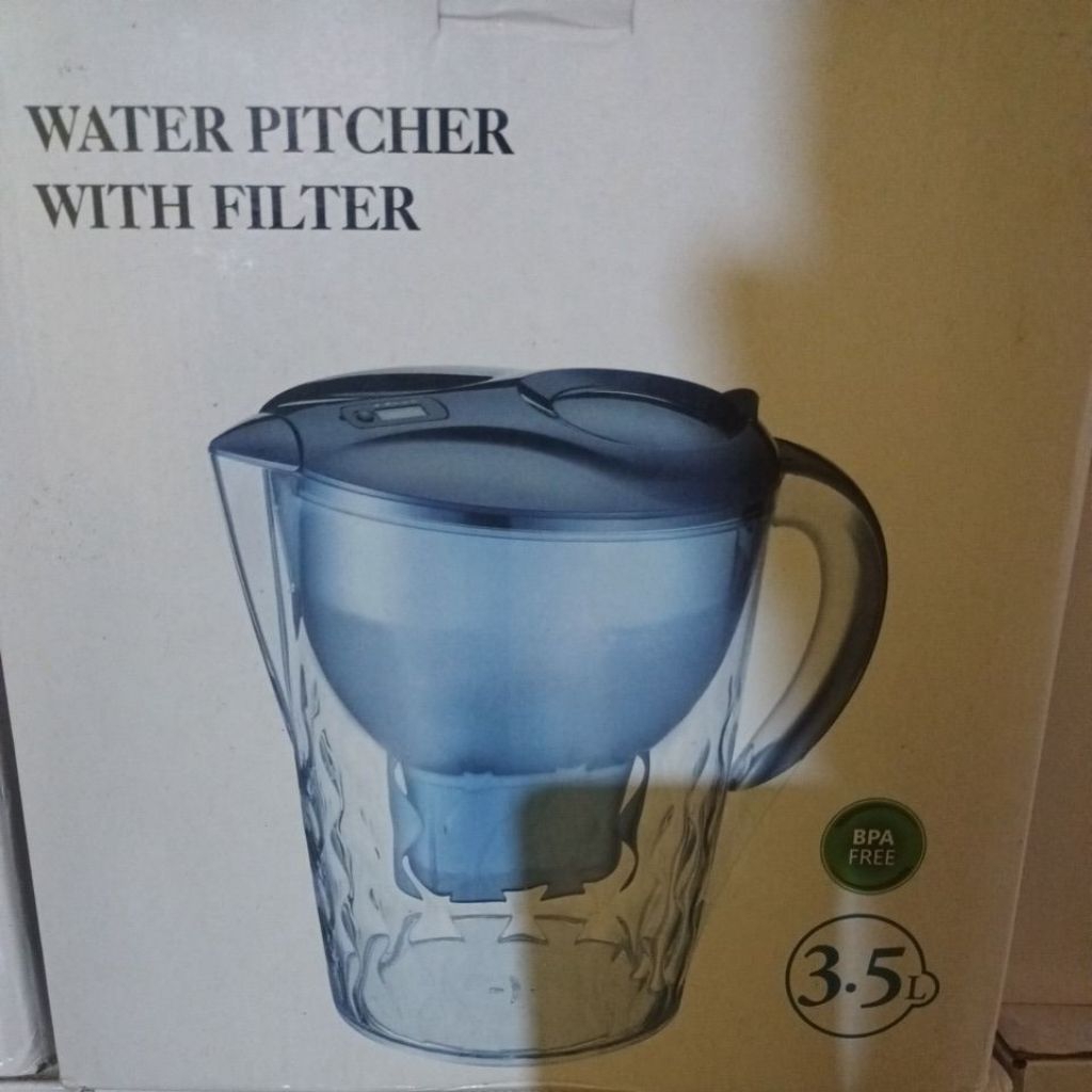 Teko air alkaline 3,L RAMORA - Water Pitcher With Filter  RAMORA