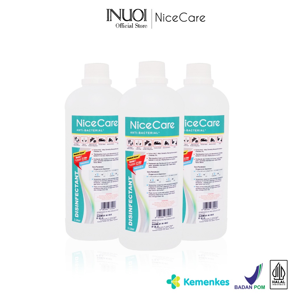 NICE CARE Disinfektan Konsentrat 1L - Disinfektan Food Grade