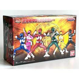 BANDAI SHODO MIGHTY MORPHIN POWER RANGERS MMPR ZYURANGER SHO-DO SET 6