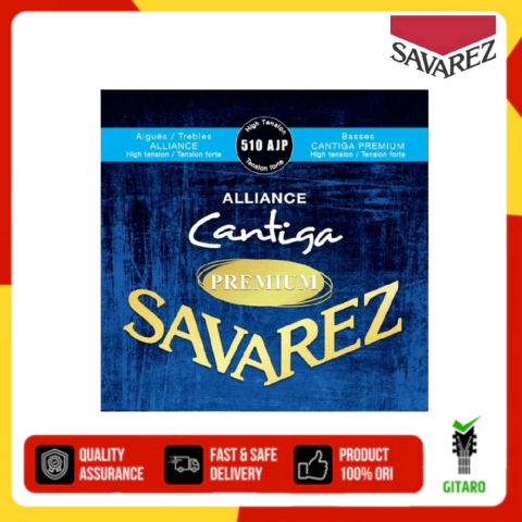 Senar Savarez 510AJP Alliance / Cantiga Premium High Tension Strings Nylon Savarez 510 AJP
