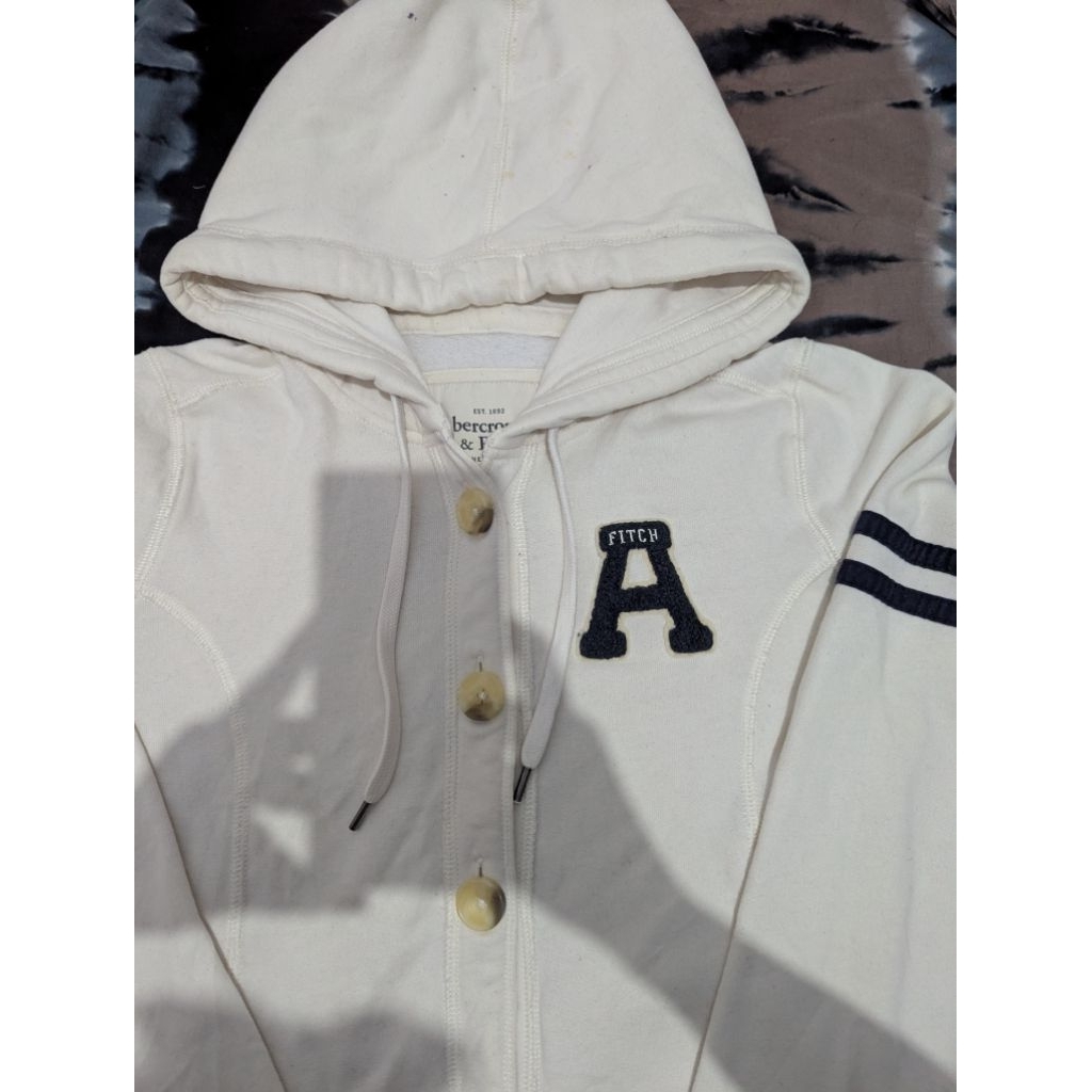 Hoodie Varsity Abercrombie Original